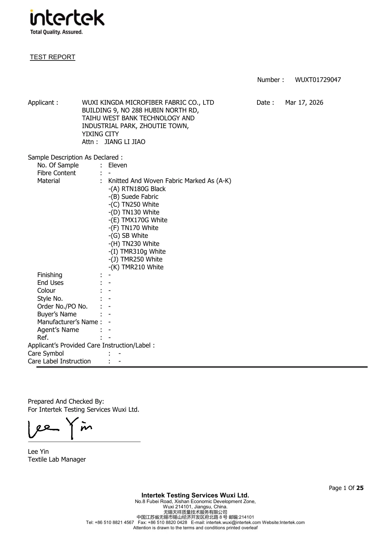 REACH / WFD document preview