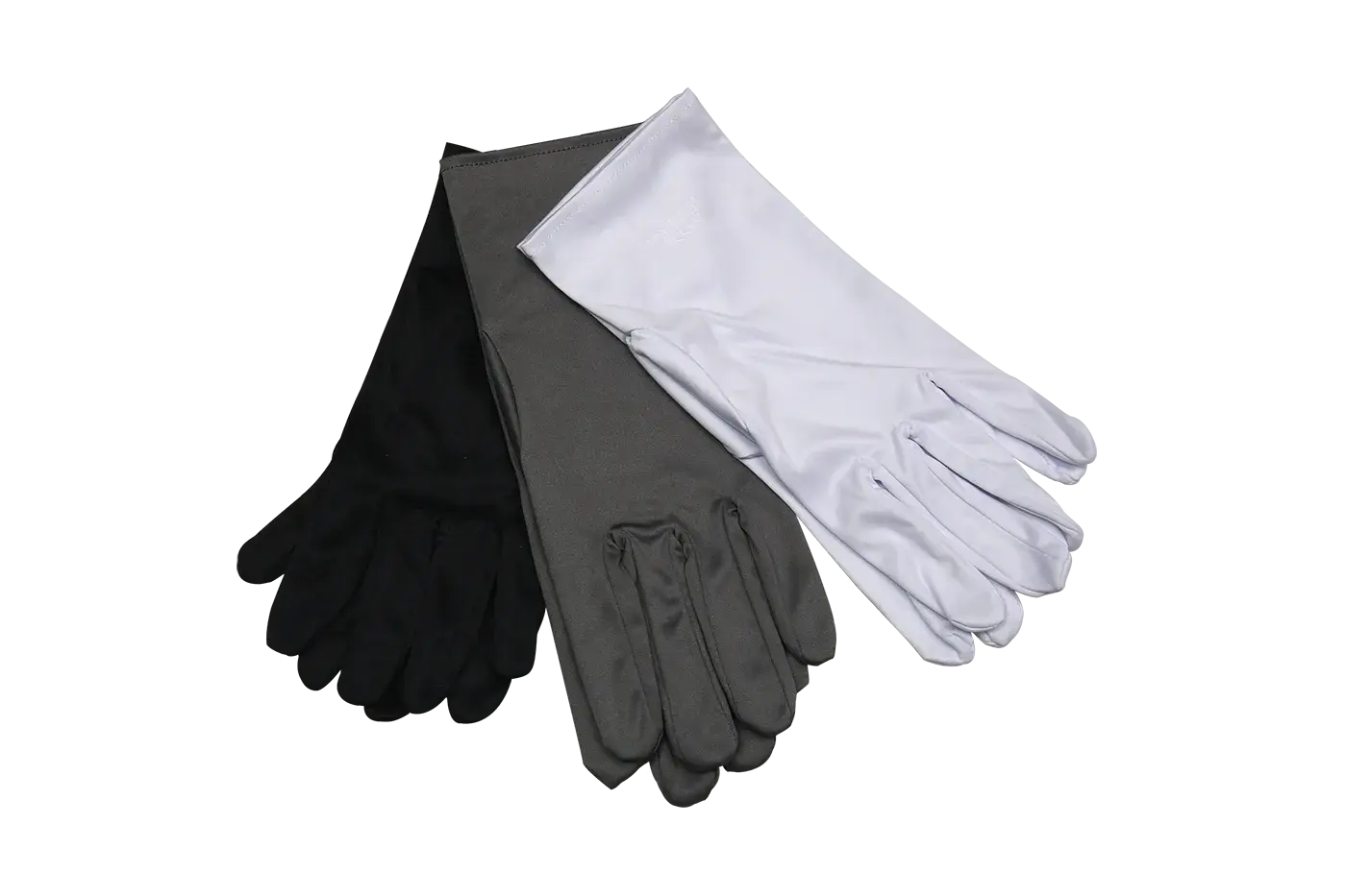 Microfiber jewelry and watch display glove for handling precious items