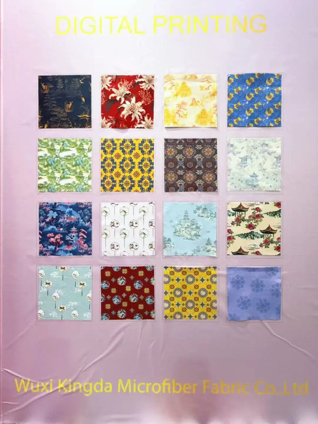 Kingda MIDO trade-show booth and microfiber product display, photo 3