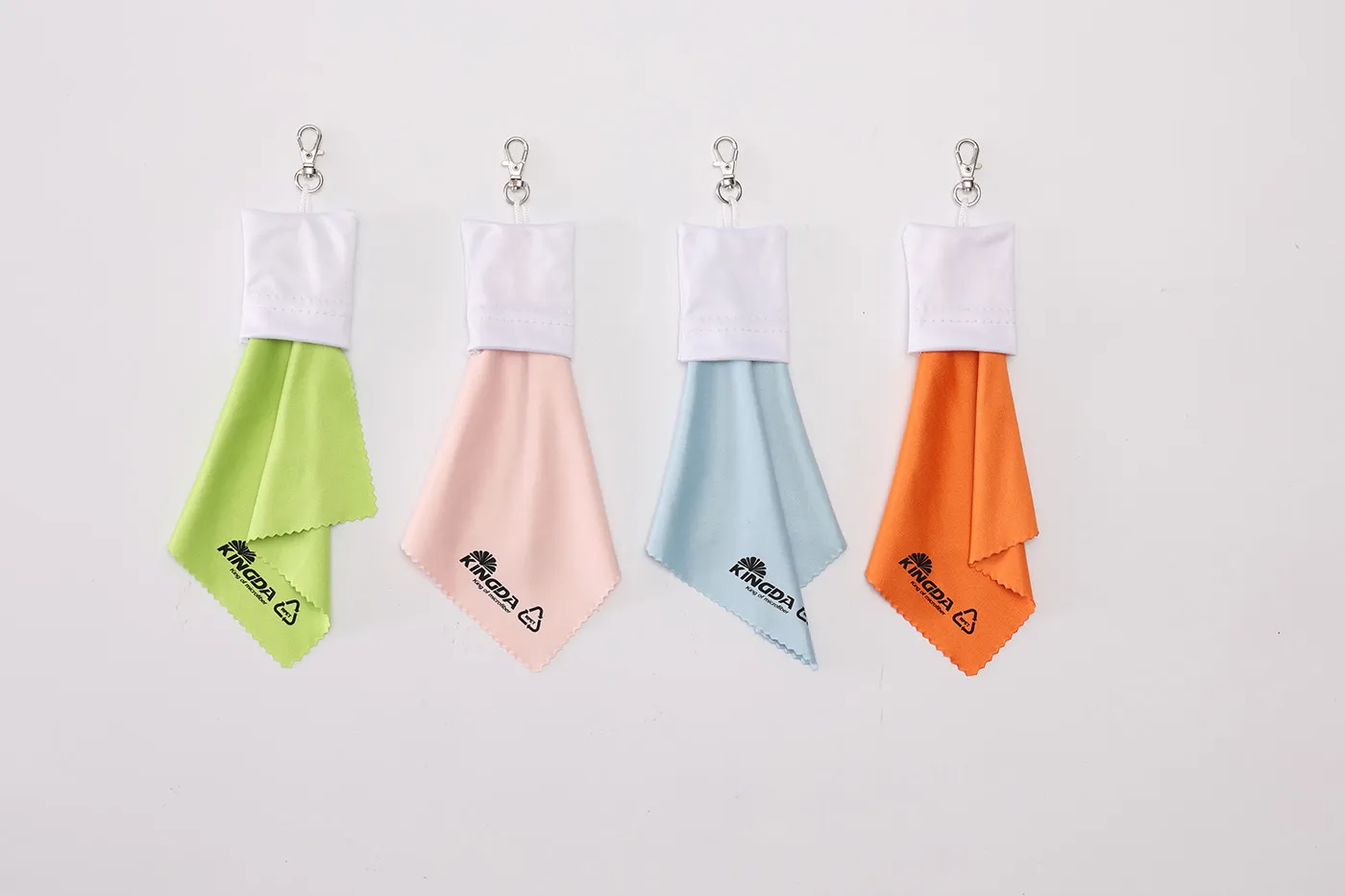 Kingda microfiber cleaning cloth product example for an OEM eyewear sourcing brief